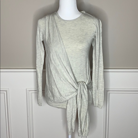 a new day Sweaters - A New Day Crossover Tie Front Sweater